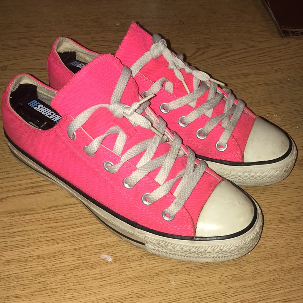 Converse Low Pink Sz 8